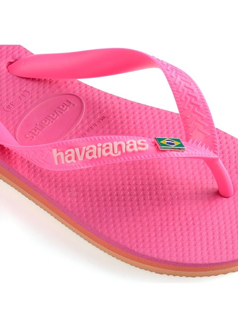 Havaianas Σαγιονάρες Brasil Layers Pink Flux