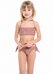 Rosella Ash Rose Lurex Bikini Set
