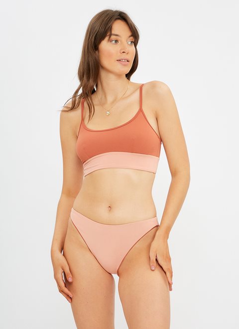 Althaia Muted Clay Terracotta Double Sided  Brief