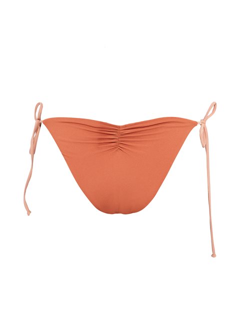 Harmonia Muted Clay Terracotta Double Sided Cheeky Tie Side Brief