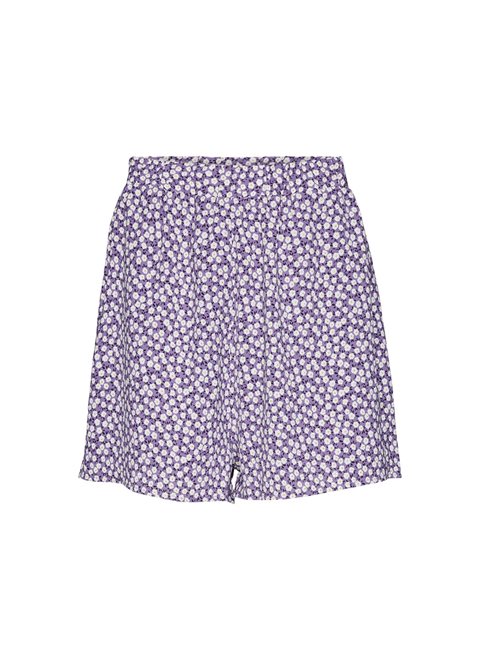 Noisy May Joe Chalk Violet Flower Shorts